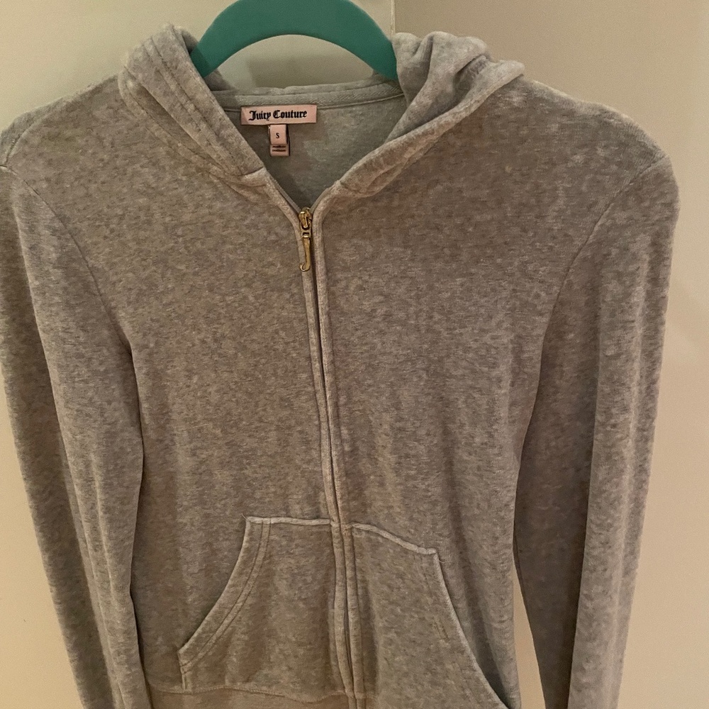 Juicy Couture Women's Velour Jacket sz S
